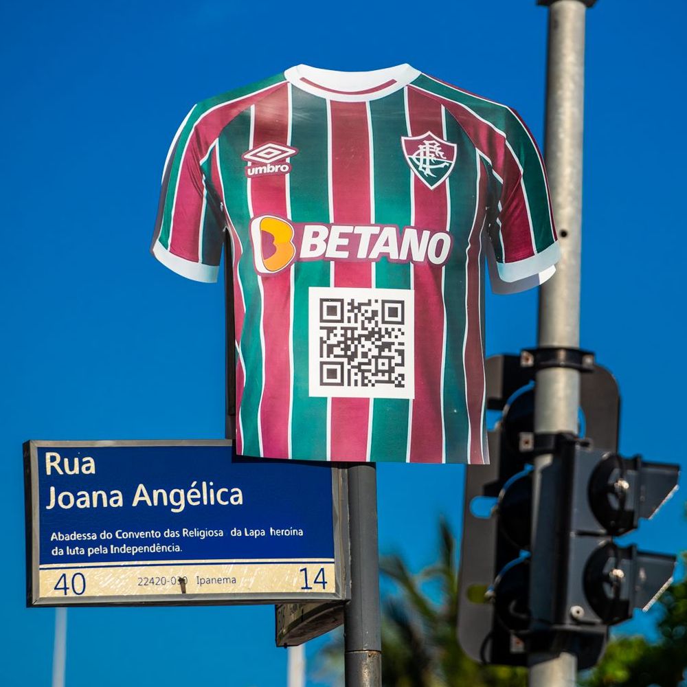 Fluminense e Betano espalham ‘armadura tricolor’ pelo Rio de Janeiro